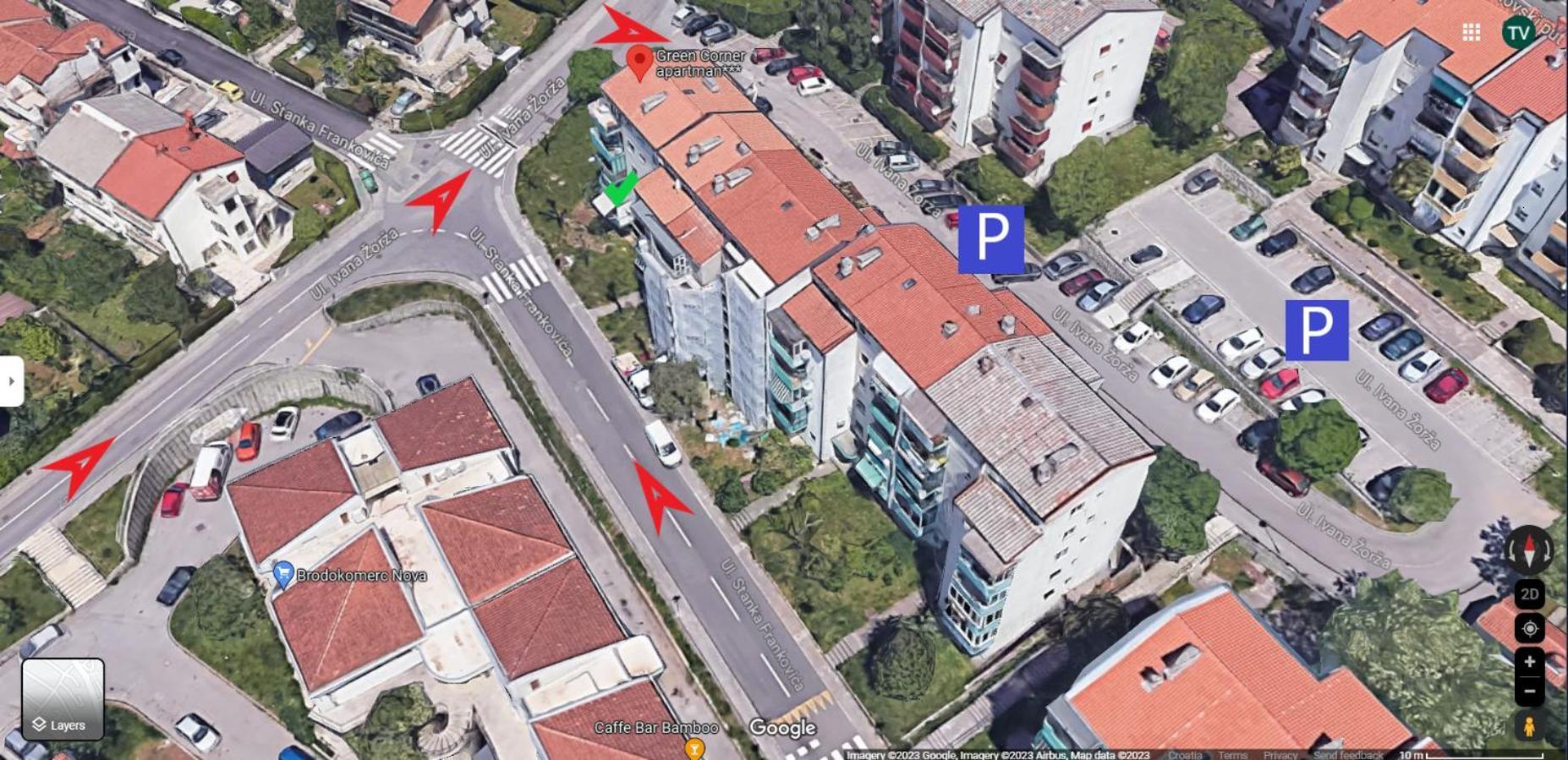 Green Corner *** Apartment Rijeka Bagian luar foto